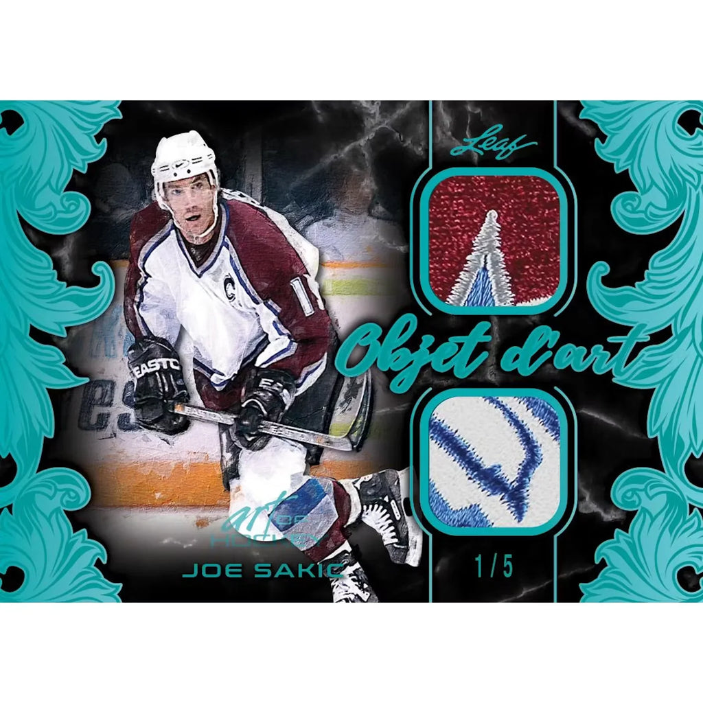 2022-23 Leaf Art of Hockey Hobby Box | Signed Cards (Ships Sealed Only)