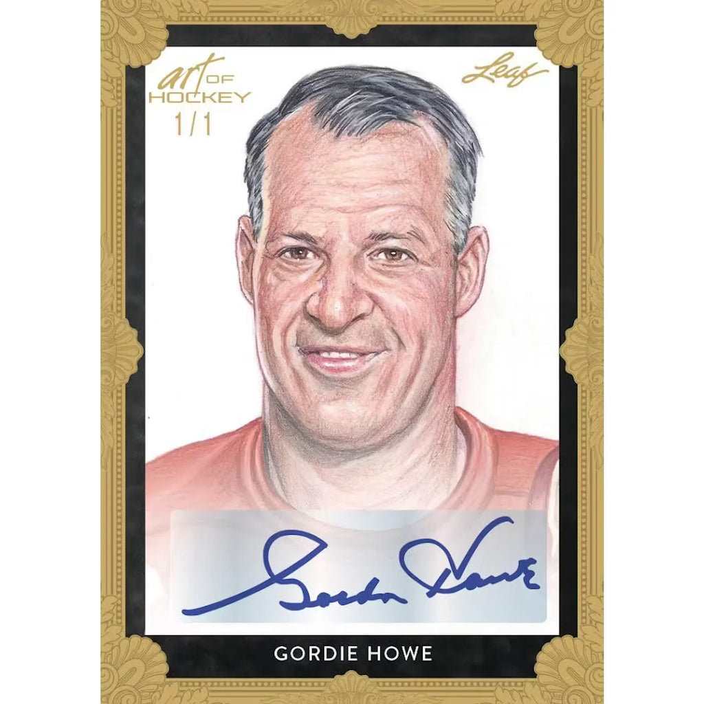 2022-23 Leaf Art of Hockey Hobby Box | Signed Cards (Ships Sealed Only)