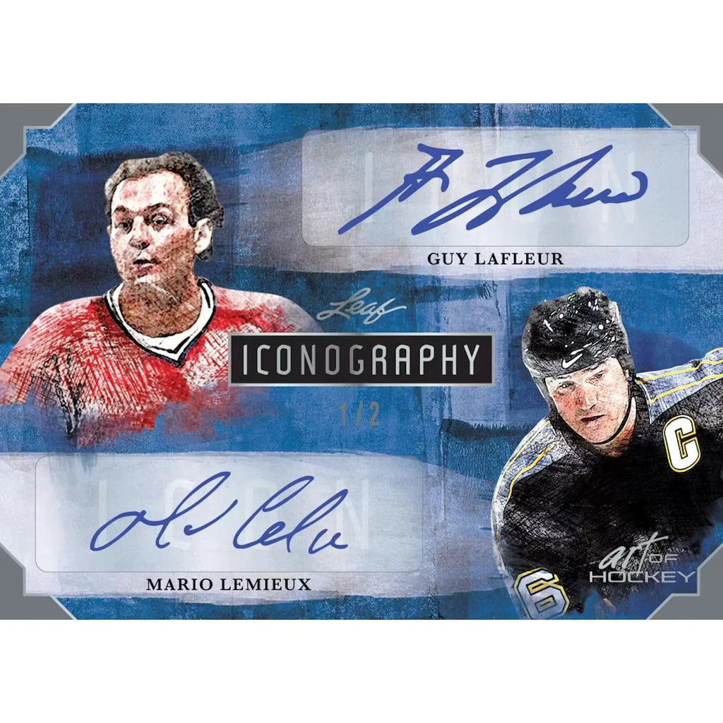 2022-23 Leaf Art of Hockey Hobby Box | Signed Cards (Ships Sealed Only)