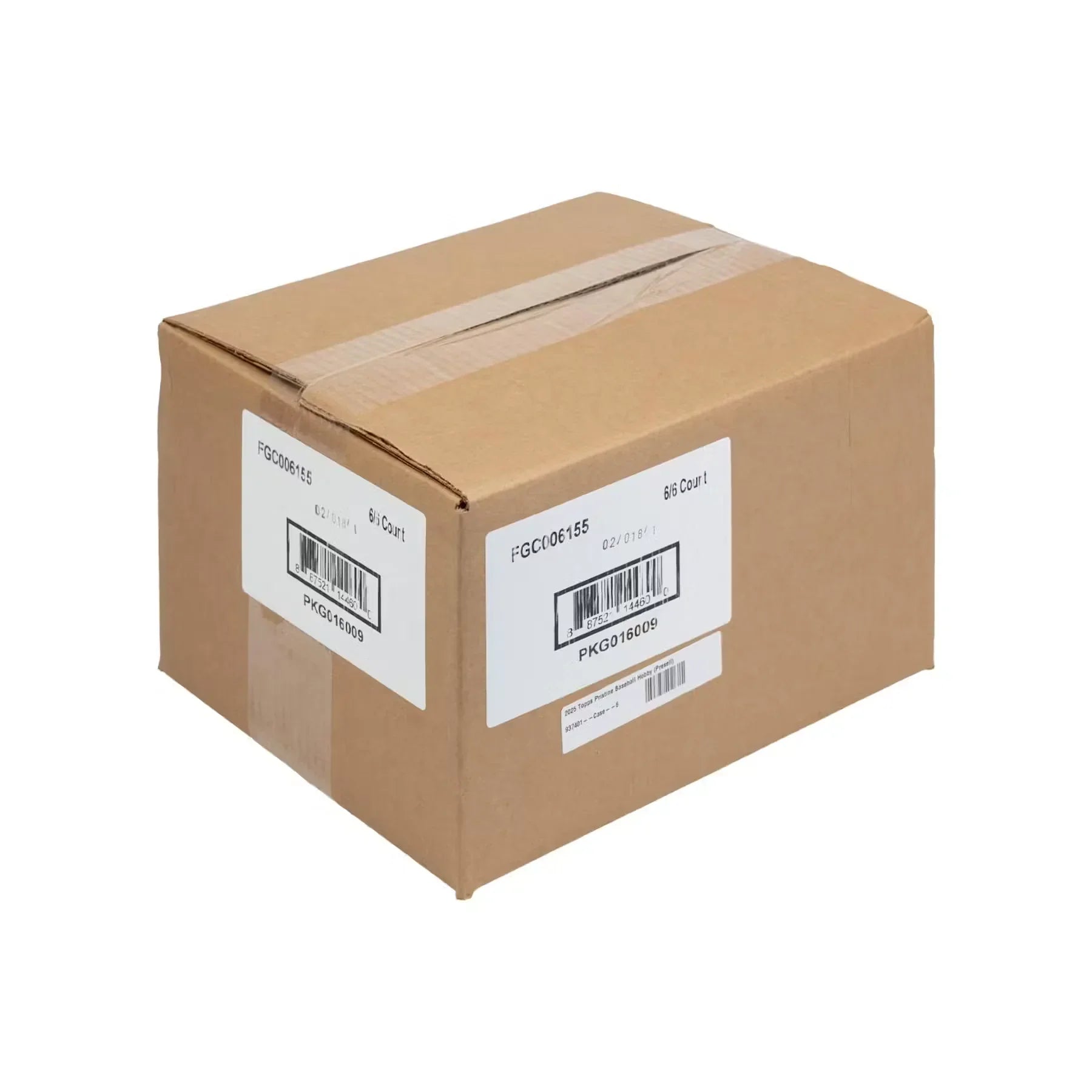 2025 Topps Pristine Baseball Hobby 6 Box Case (Ships Sealed Only)