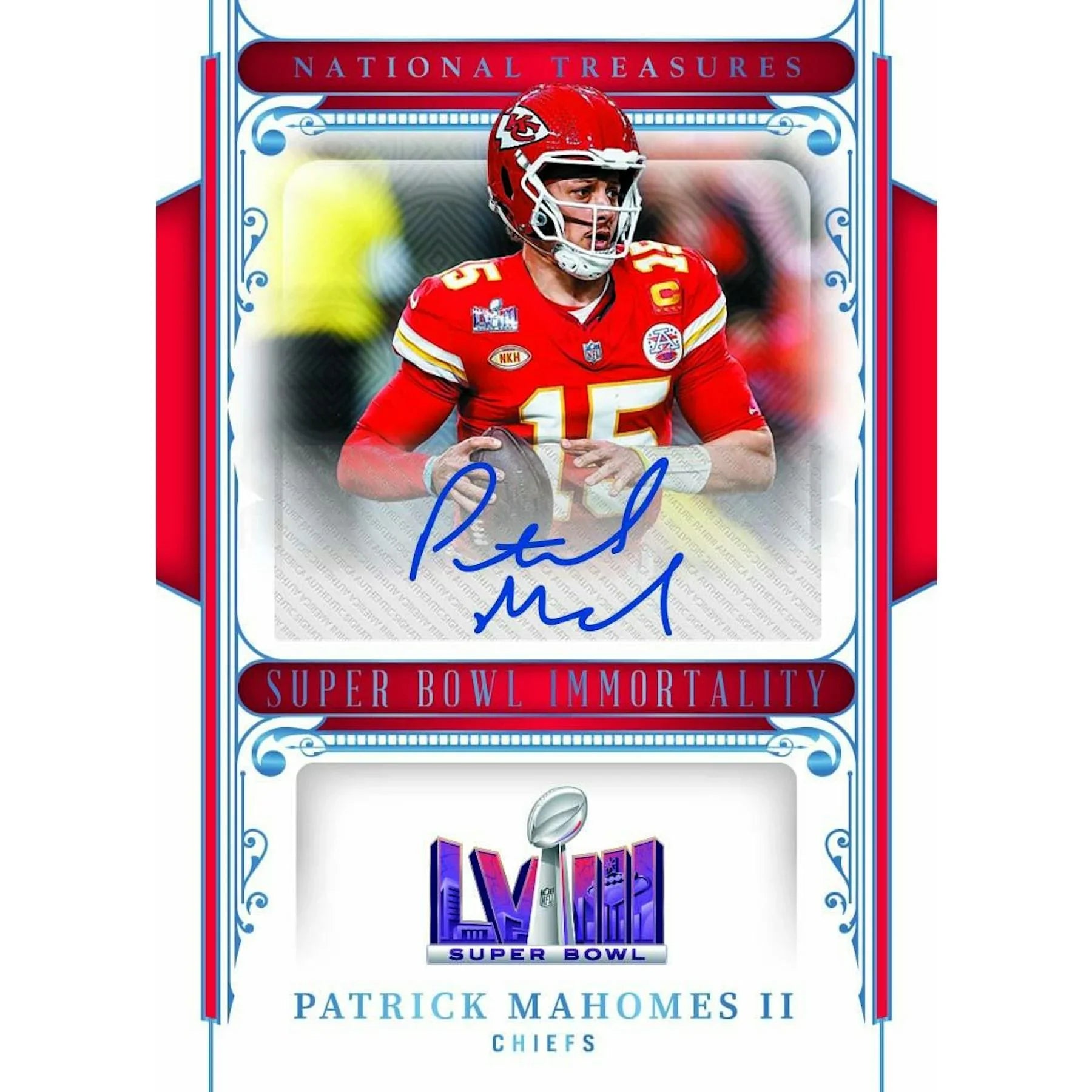 2025 Panini National Treasures Football Hobby 4 Box Case (Ships Sealed Only)