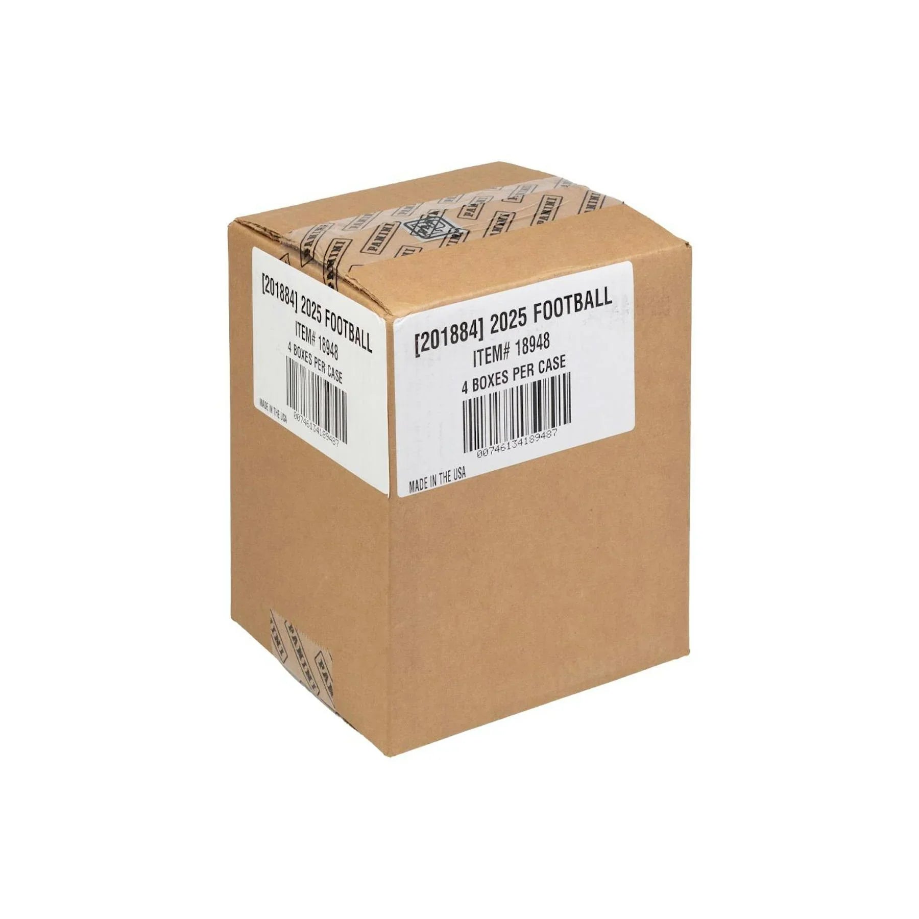 2025 Panini National Treasures Football Hobby 4 Box Case (Ships Sealed Only)