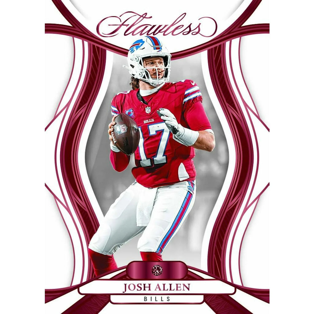 2025 Panini Flawless Football Hobby Box Premium Sealed (Ships Sealed Only)