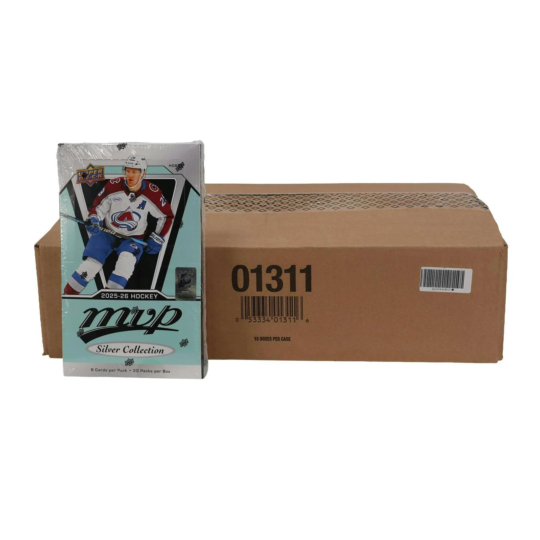 2025 26 Upper Deck MVP Silver Collection CDD Hockey Hobby 16 Box Case (Ships Sealed Only)