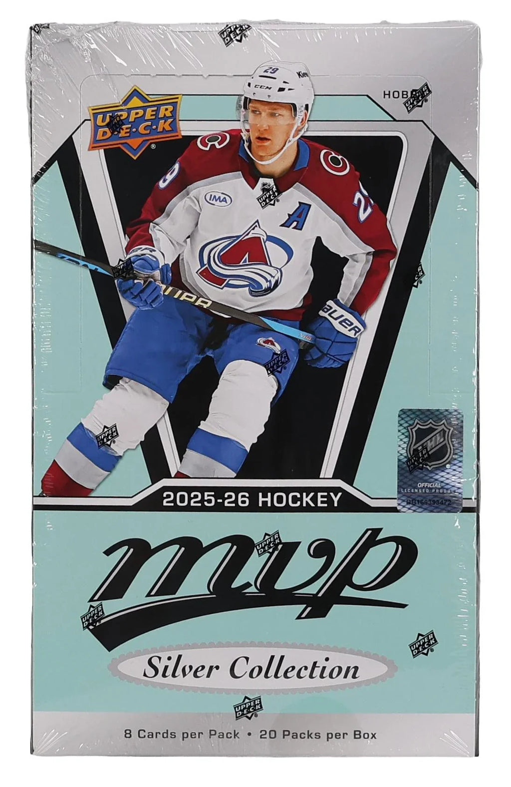 2025 26 Upper Deck MVP Silver Collection CDD Hockey Hobby Box (Ships Sealed Only)