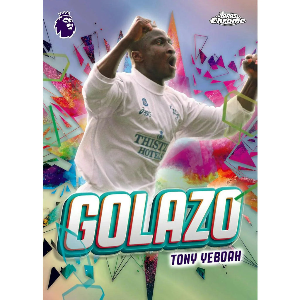 2026 Topps Chrome Premier League Hobby Box (Ships Sealed Only)