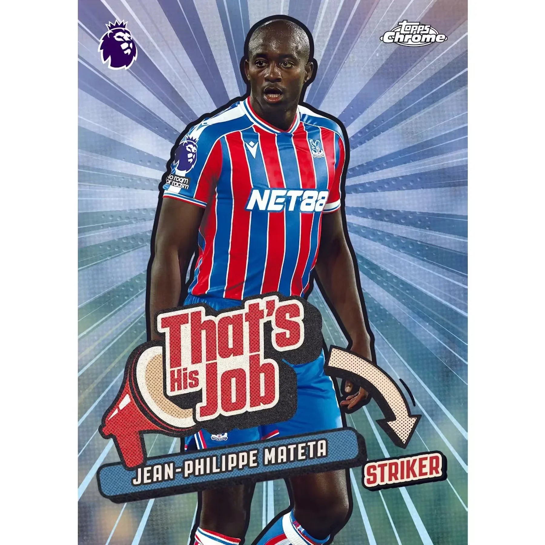 2026 Topps Chrome Premier League EPL Soccer Hobby 12 Box Case (Ships Sealed Only)