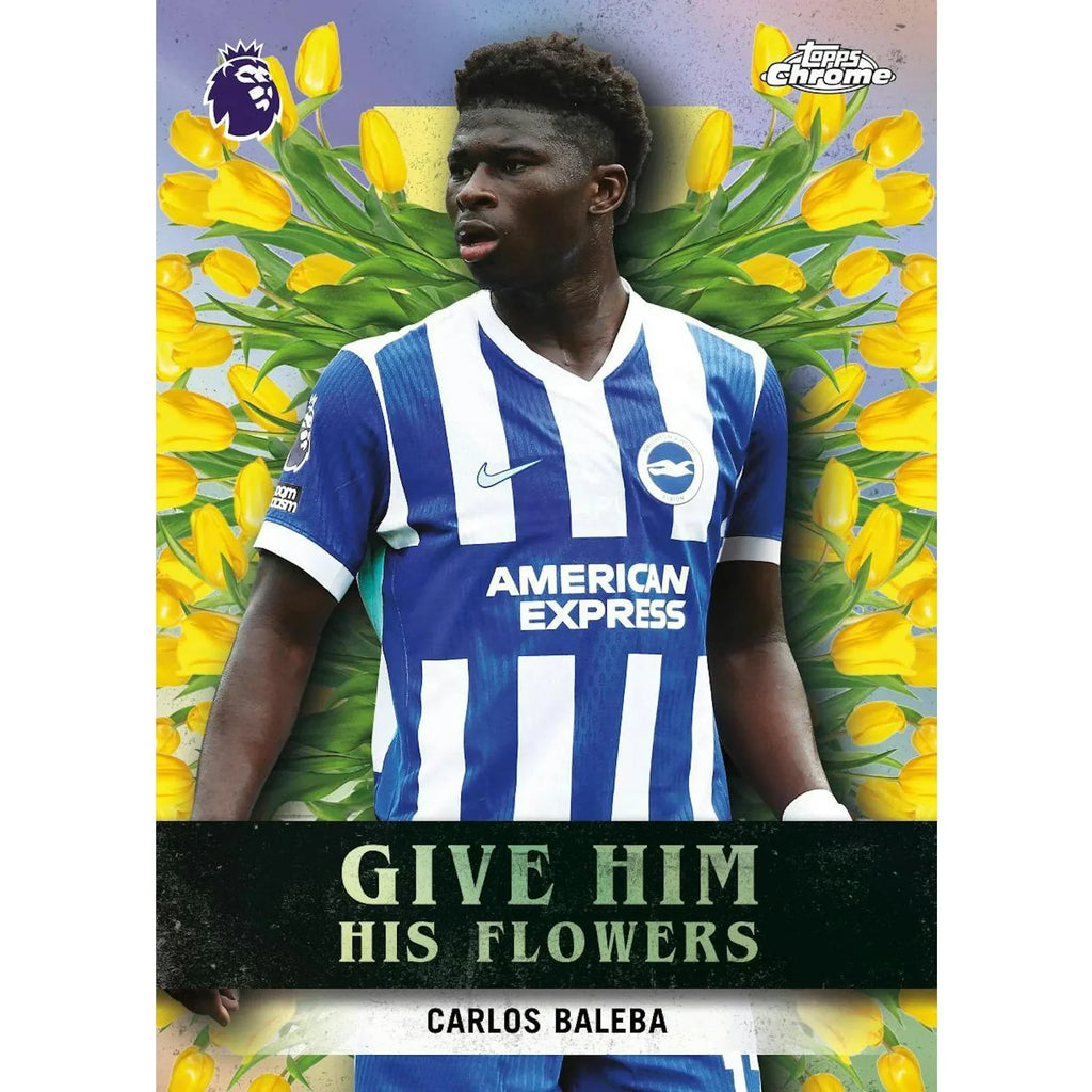 2026 Topps Chrome Premier League EPL Soccer Delight Box (Ships Sealed Only)