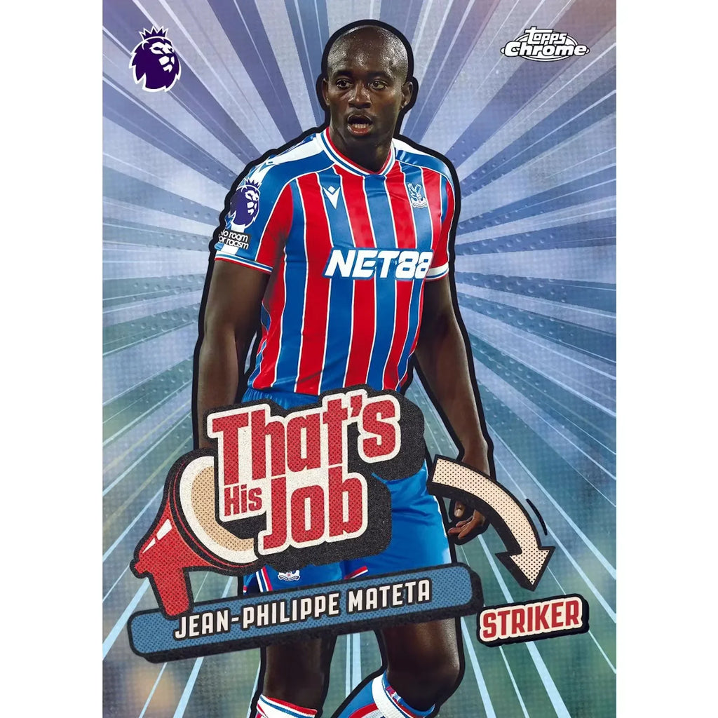 2026 Topps Chrome Premier League EPL Soccer 6 Box Case Hobby (Ships Sealed Only)
