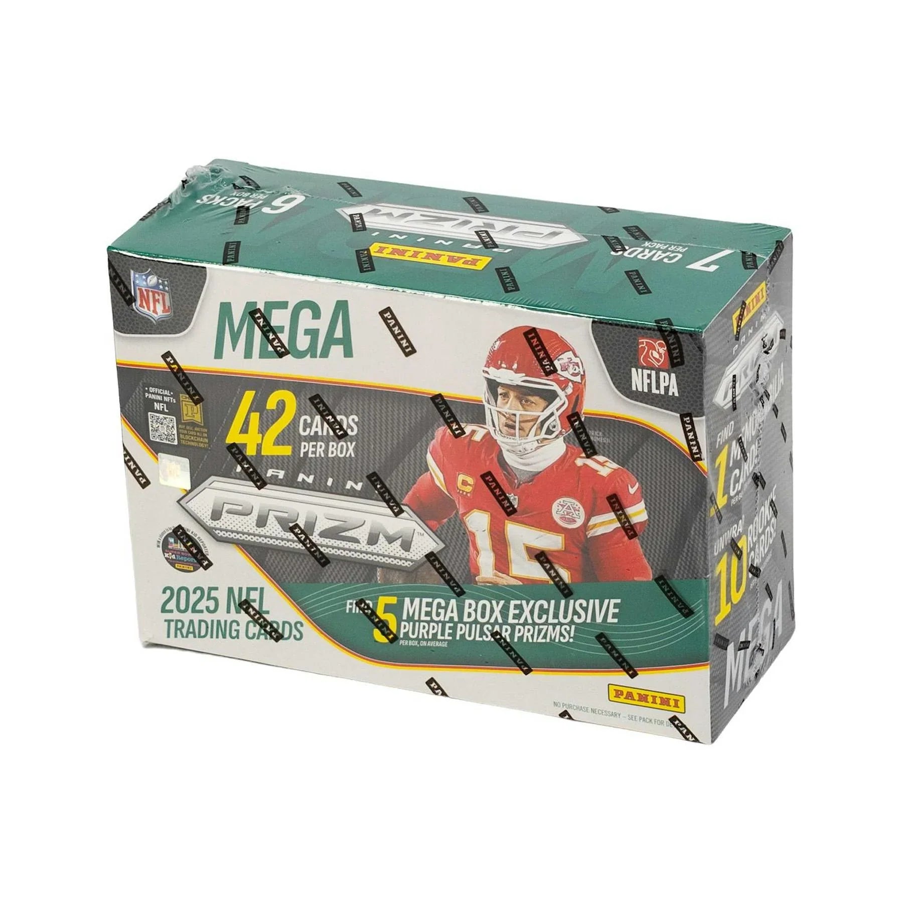 2025 Panini Prizm Football Mega Hobby Box (Ships Sealed Only)