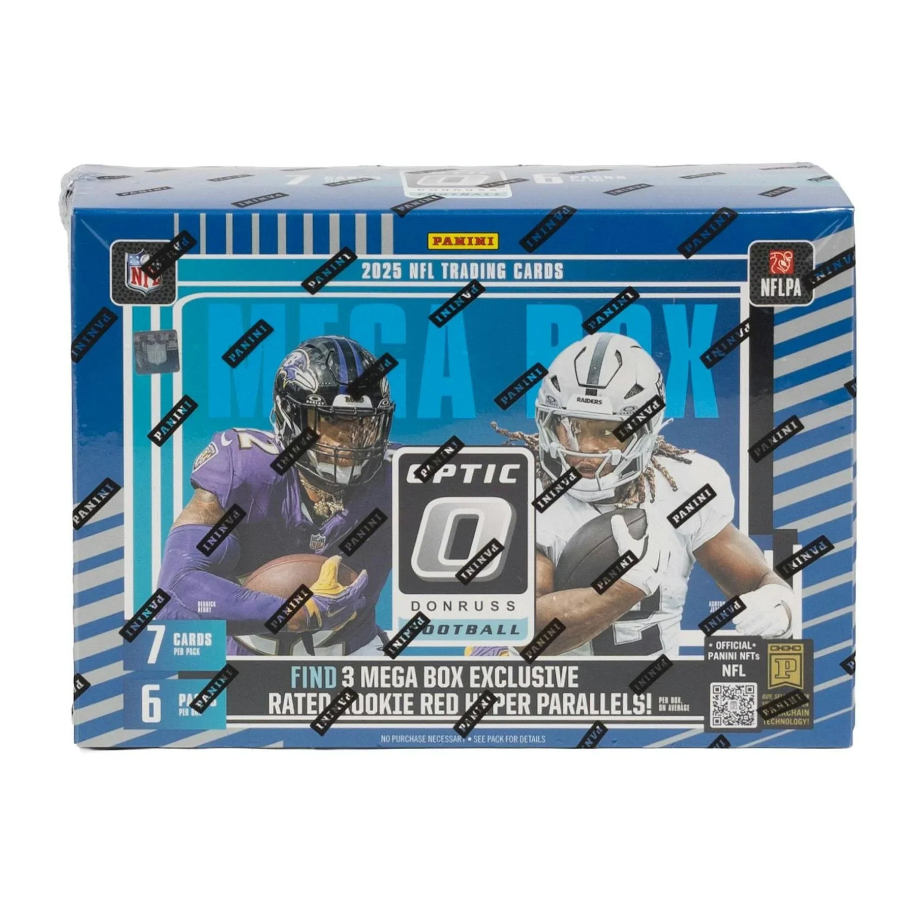 2025 Panini Donruss Optic Football Mega Hobby 20 Box Case (Ships Sealed Only) - D2
