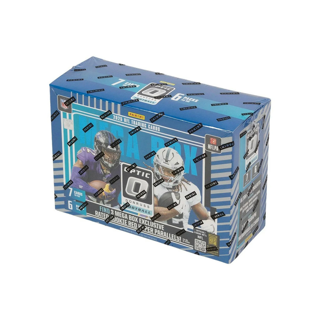 2025 Panini Donruss Optic Football Mega Hobby 20 Box Case (Ships Sealed Only) - D2