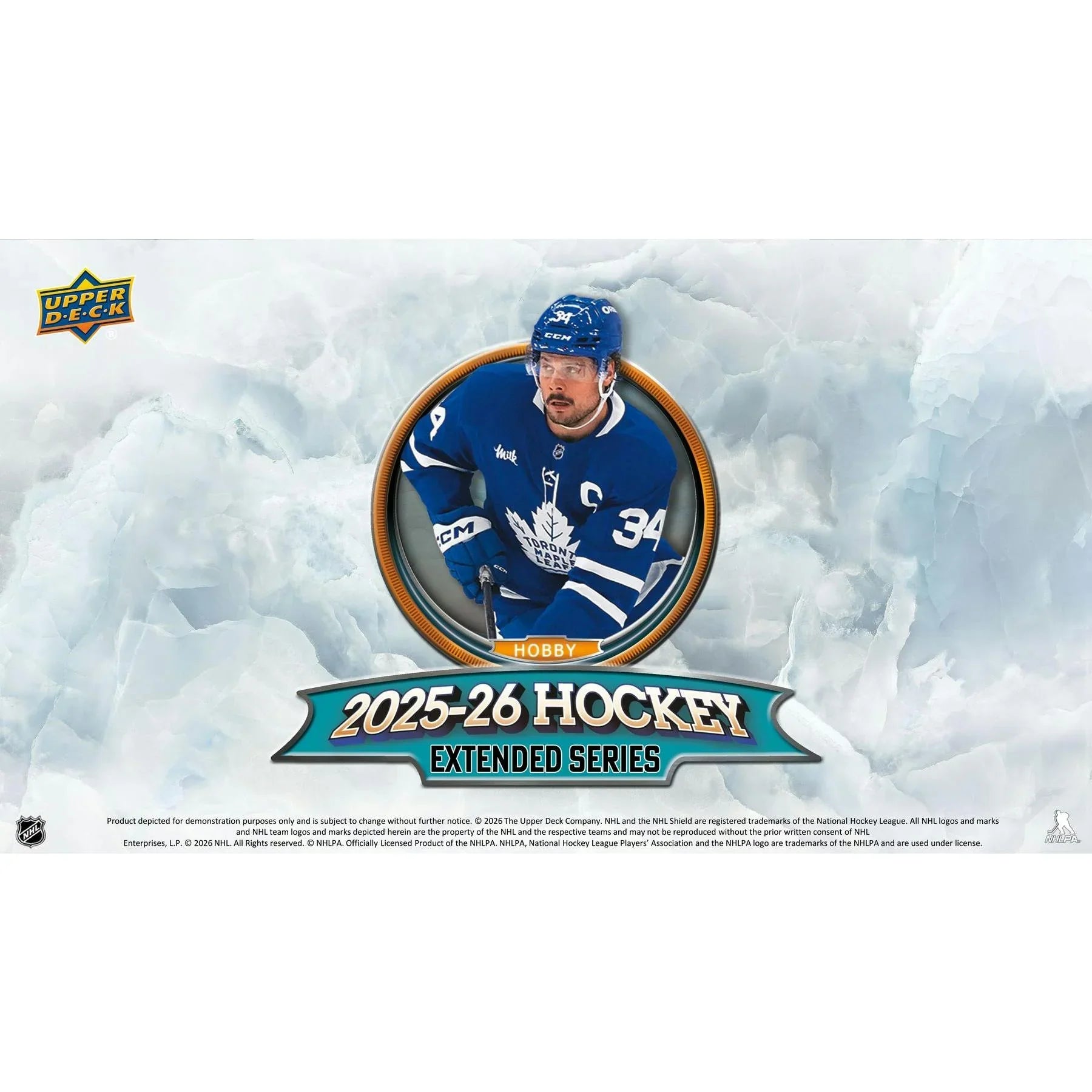 2025 26 Upper Deck Extended Series Hockey Hobby 12 Box Case Presell Releases Jun 3rd 2026 (Ships Sealed Only)