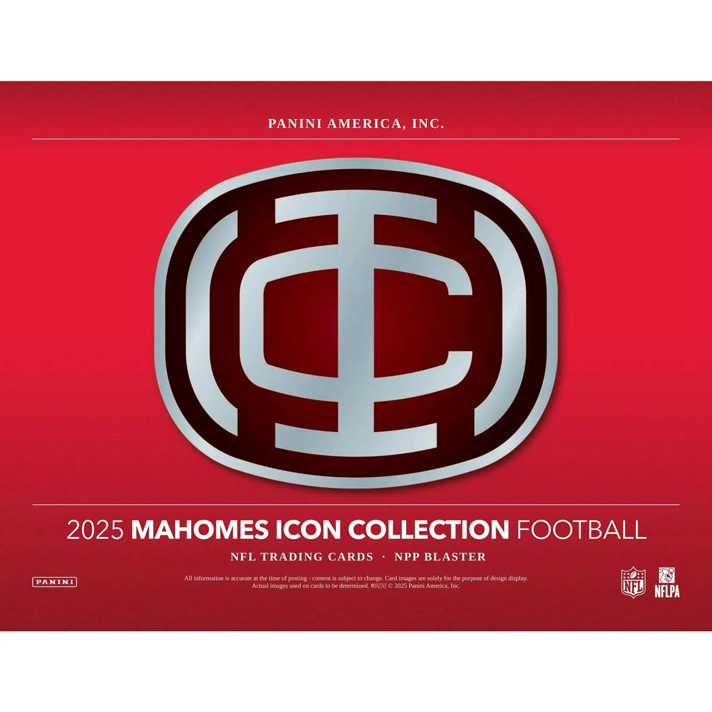 2025 Panini Mahomes Icon Collection Football Blaster Box (Ships Sealed Only)