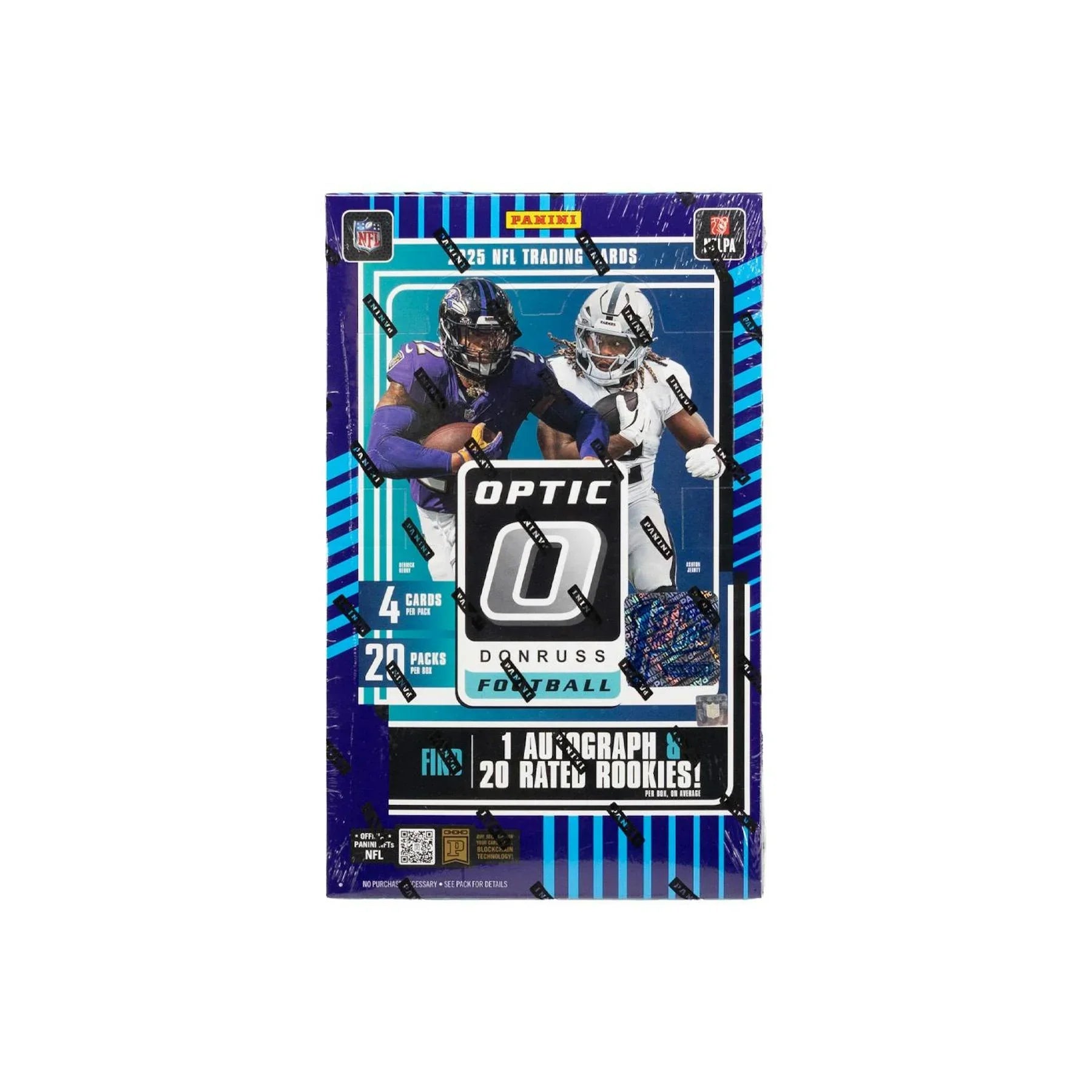 2025 Panini Donruss Optic Football FOTL Hobby Box First Off The Line (Ships Sealed Only)
