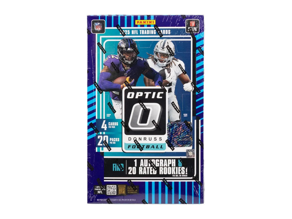 2025 Panini Donruss Optic Football FOTL Hobby Box First Off The Line (Ships Sealed Only)