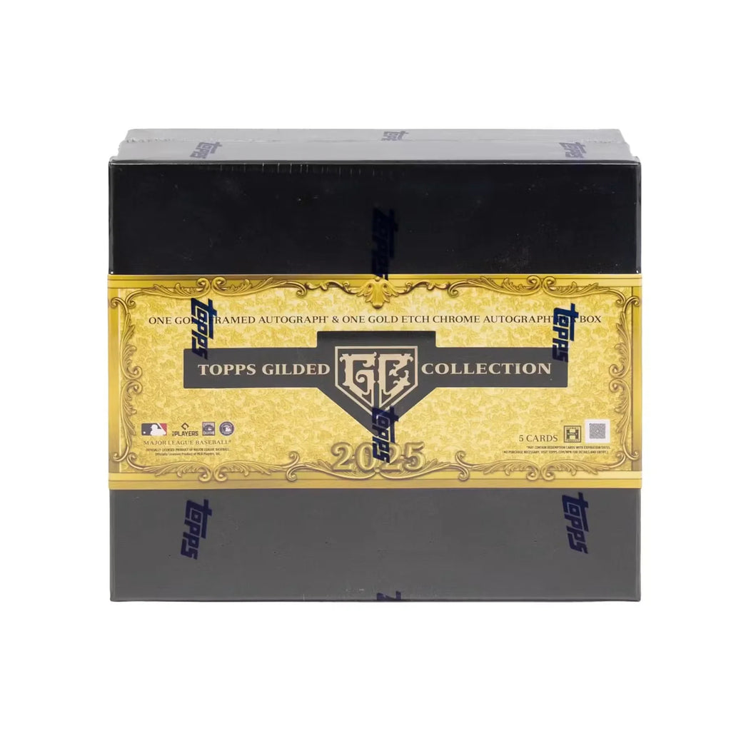 2025 Topps Gilded Collection Baseball Hobby 4-Box Case (Ships Sealed Only) - D