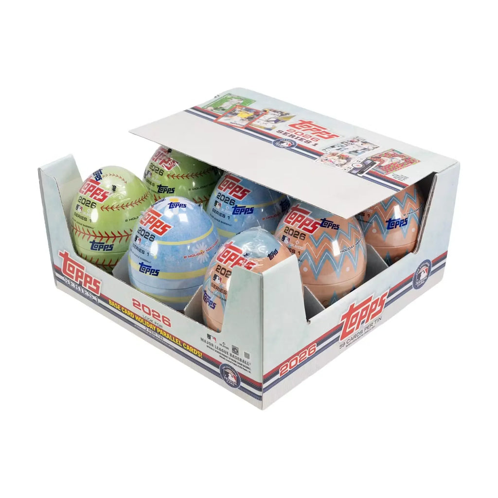 2026 Topps Series 1 Baseball 9 Tin Box (Ships Sealed Only)