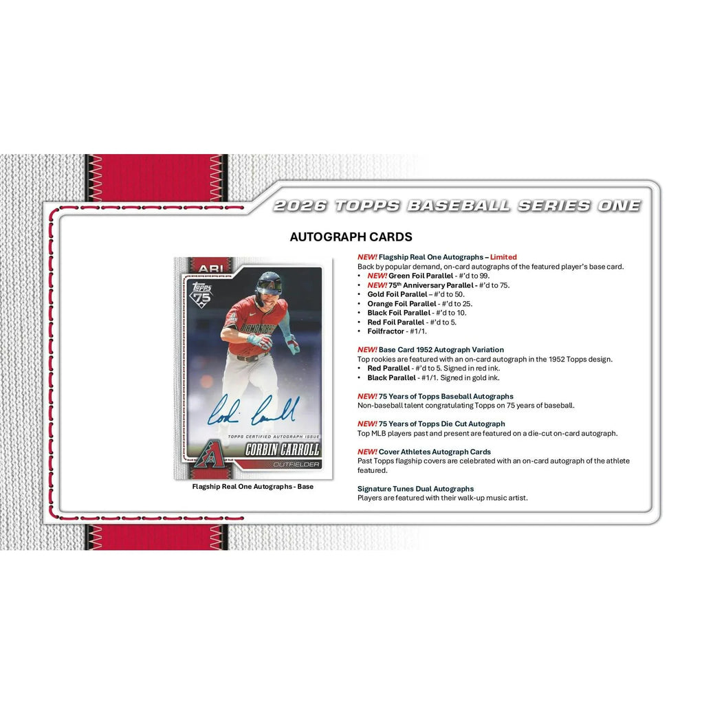 2026 Topps Series 1 Baseball 9 Tin 4 Box Case 36 Tins (Ships Sealed Only)