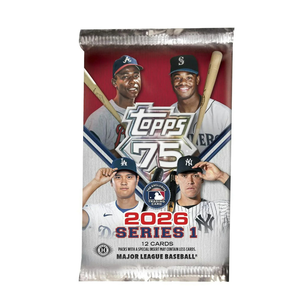 2026 Topps Series 1 Baseball Hobby Box (Ships Sealed Only) - D