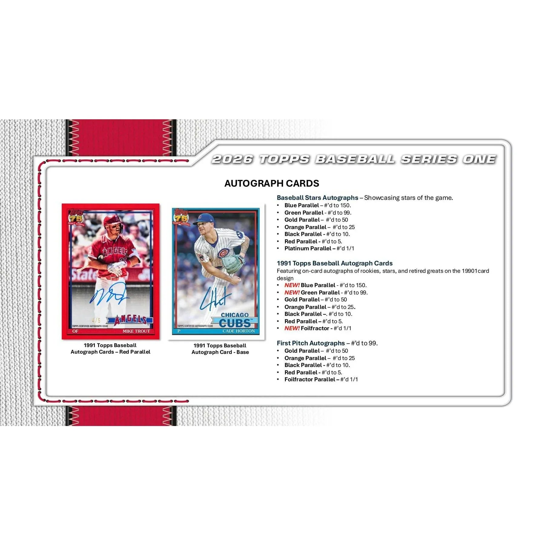 2026 Topps Series 1 Baseball Hobby Box (Ships Sealed Only) - D