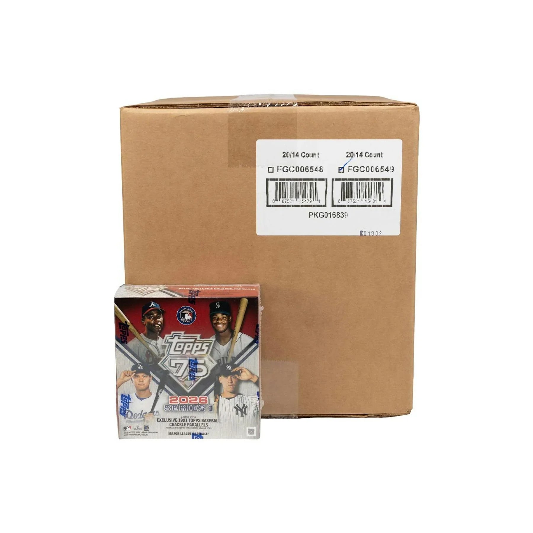 2026 Topps Series 1 Baseball Mega 20 Box Case (Ships Sealed Only) - D2