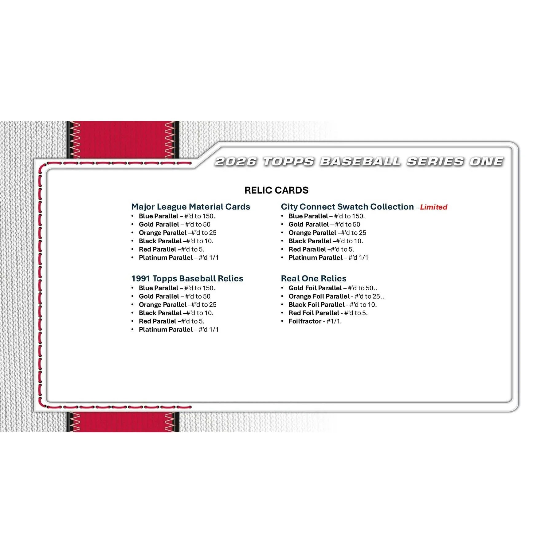 2026 Topps Series 1 Baseball Mega 20 Box Case (Ships Sealed Only) - D2