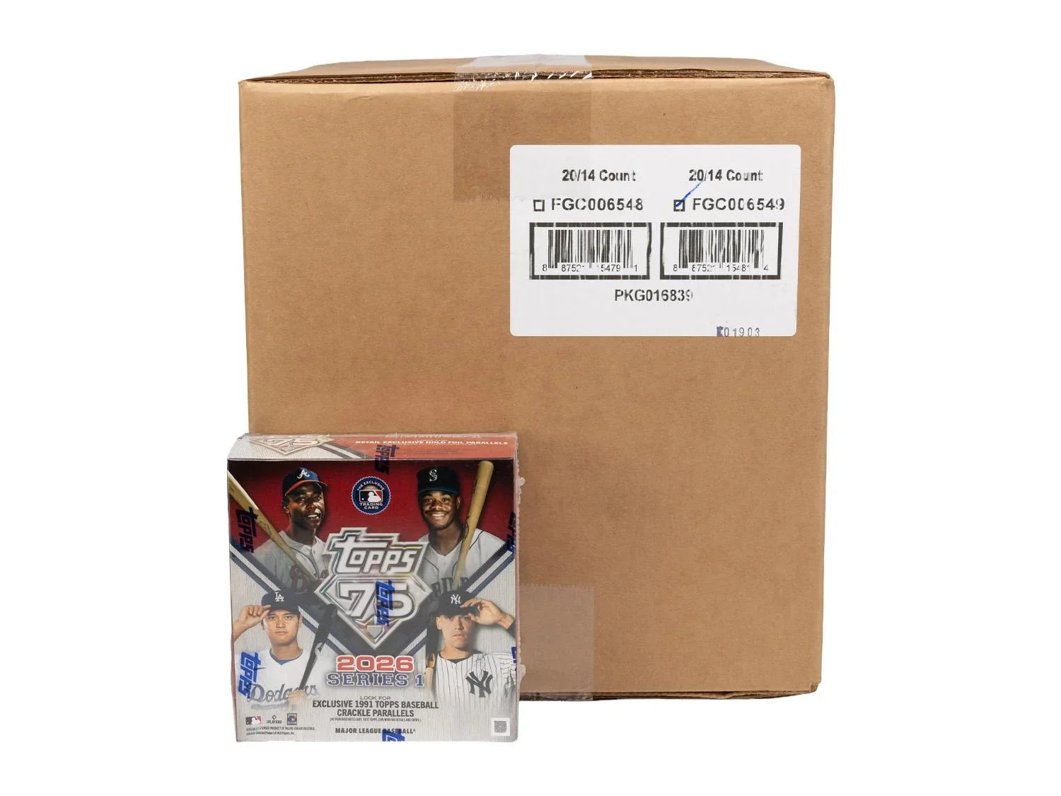 2026 Topps Series 1 Baseball Mega 20 Box Case (Ships Sealed Only) - D2