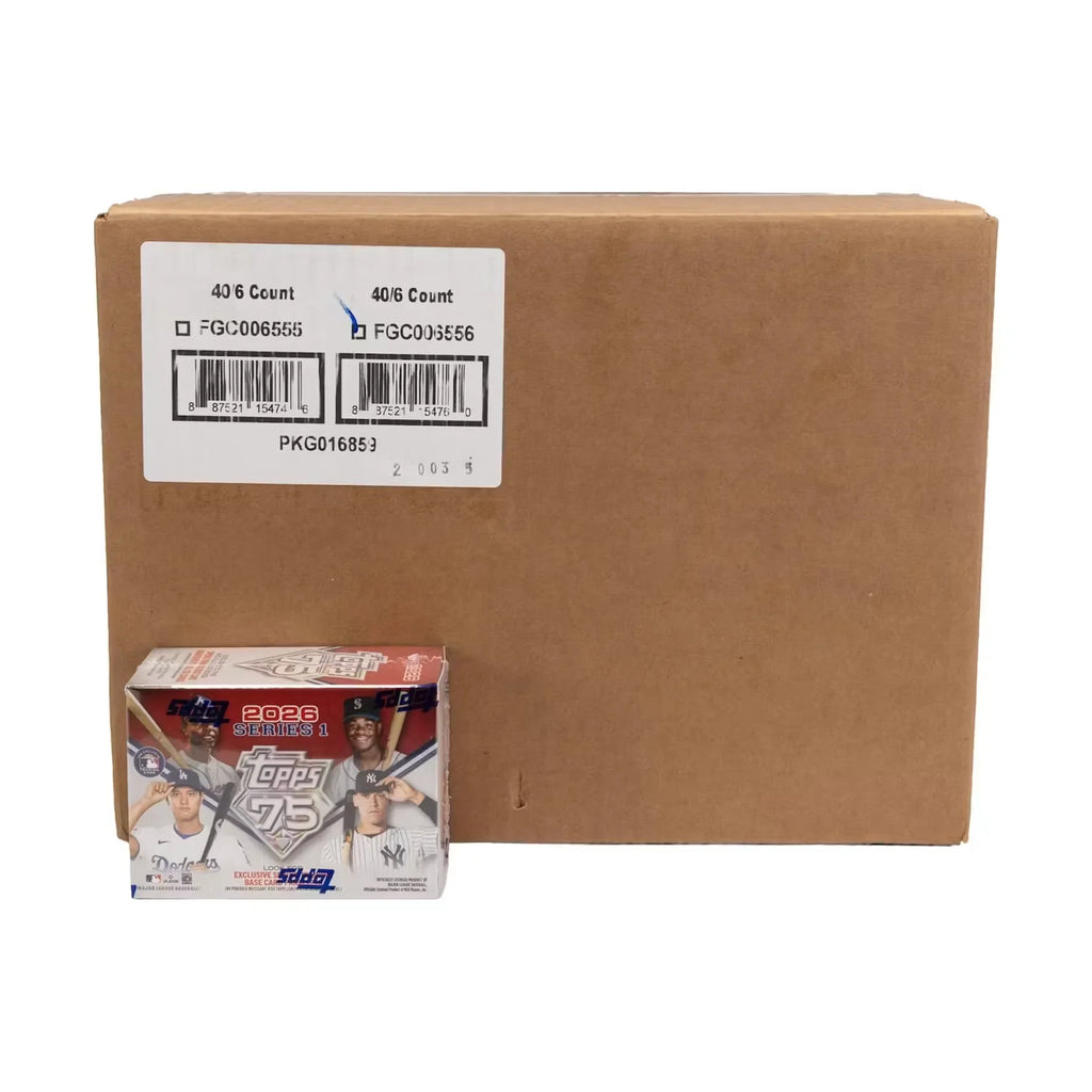 2026 Topps Series 1 Baseball Blaster 40 Box Case (Ships Sealed Only)