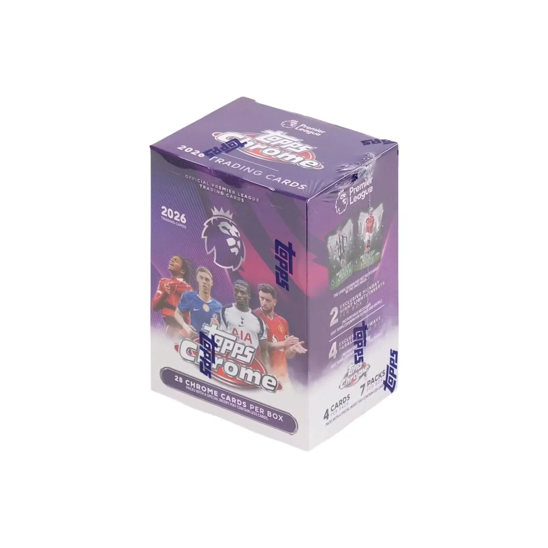 2026 Topps Chrome Premier League Blaster Box Soccer Cards (Ships Sealed Only)