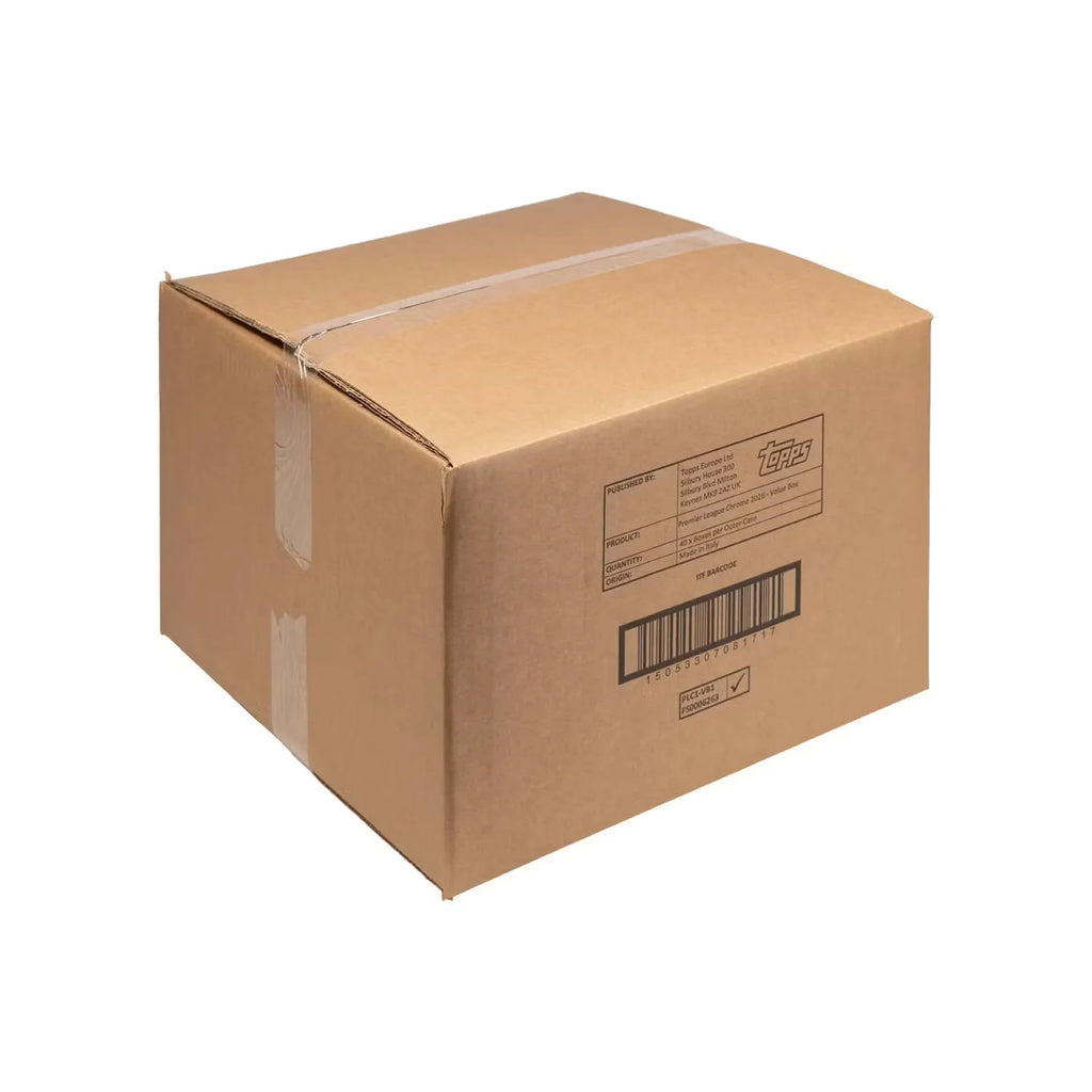 2026 Topps Chrome Premier League Soccer Blaster 40 Box Case (Ships Sealed Only)