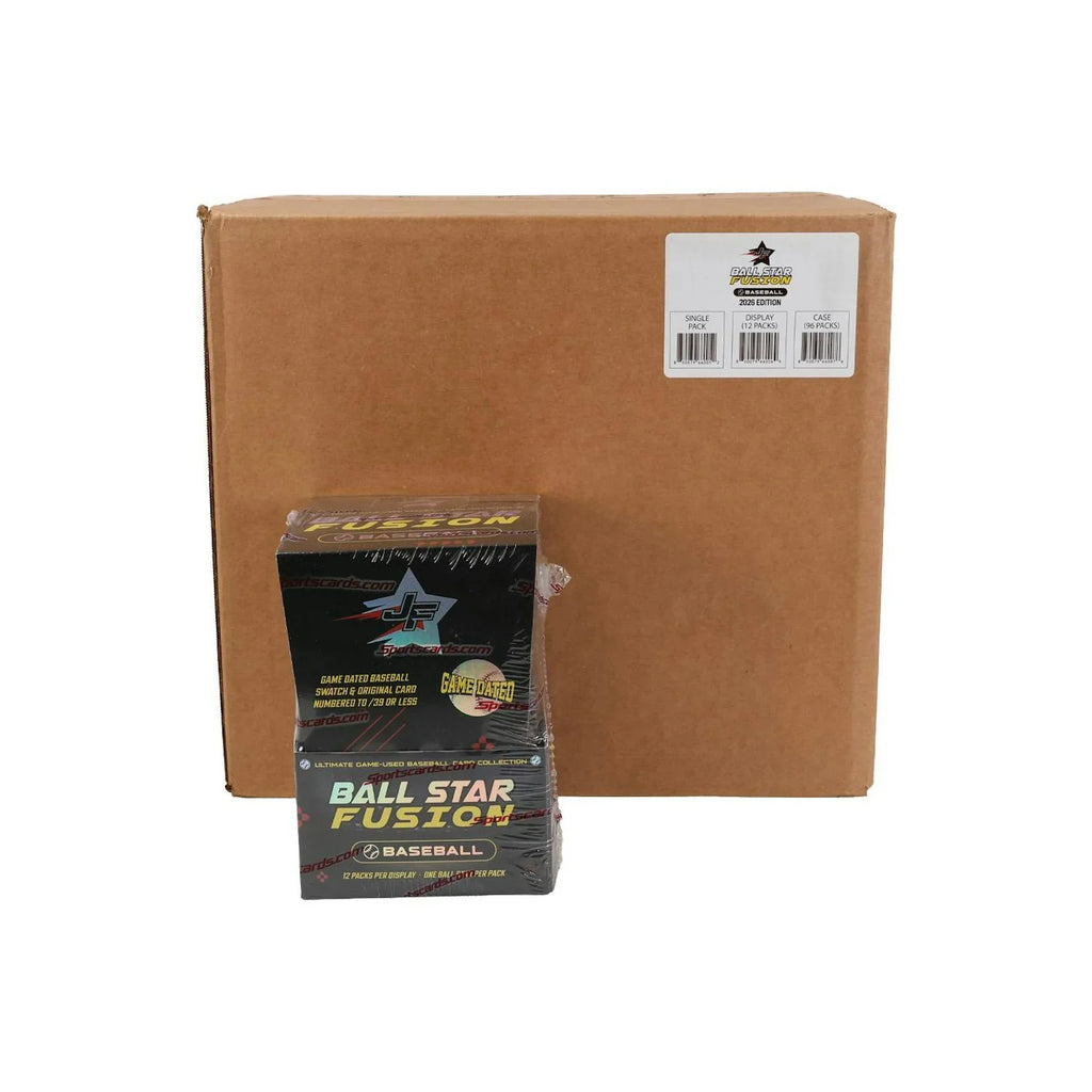 2026 Jersey Fusion Ball Star Baseball Hobby 8 Box Case (Ships Sealed Only)