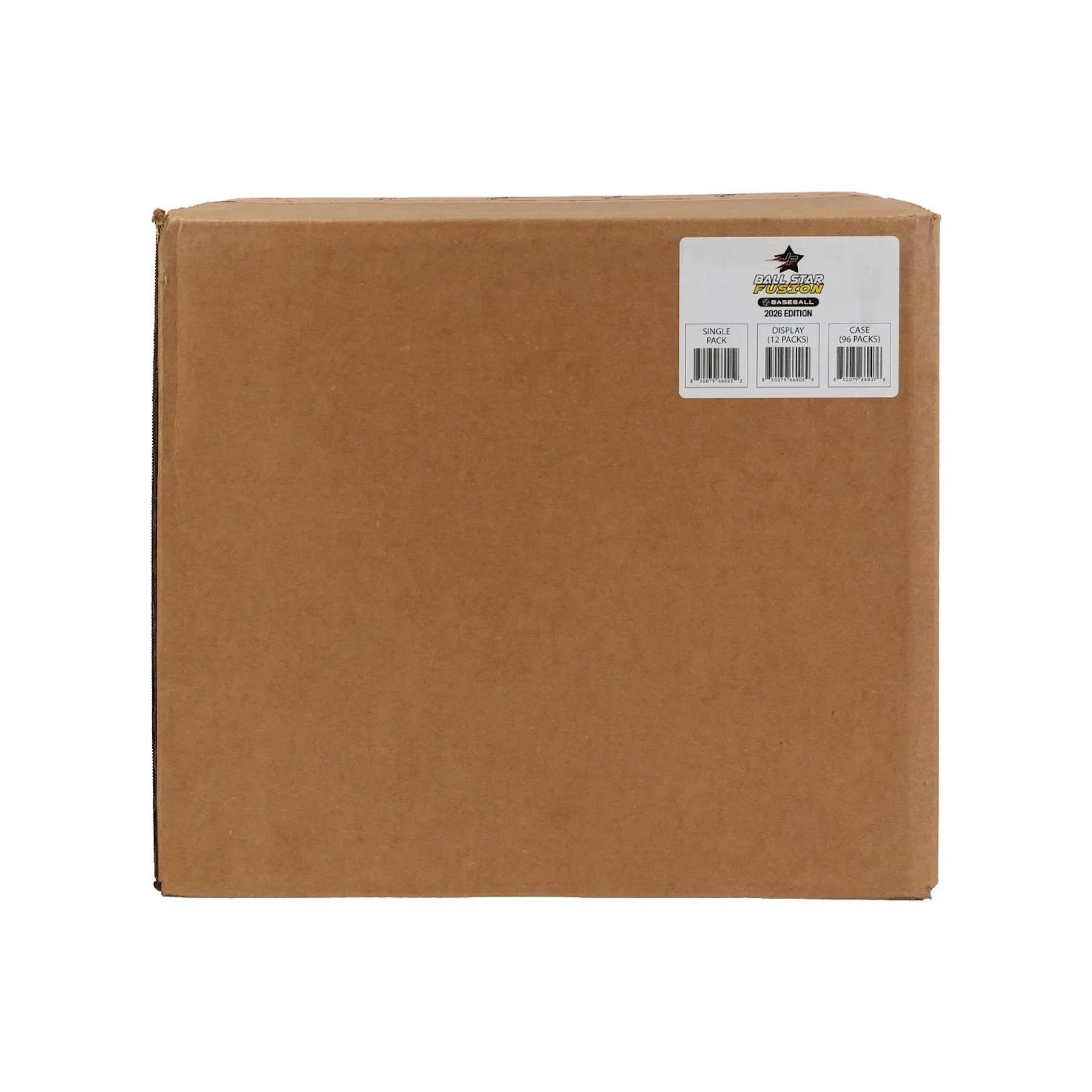 2026 Jersey Fusion Ball Star Baseball Hobby 8 Box Case (Ships Sealed Only)