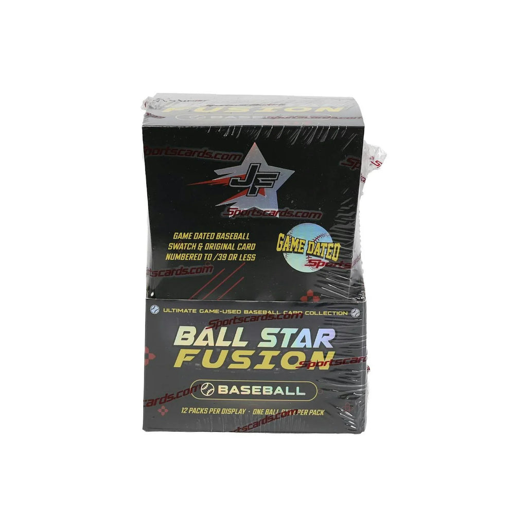 2026 Jersey Fusion Ball Star Baseball Hobby 8 Box Case (Ships Sealed Only)
