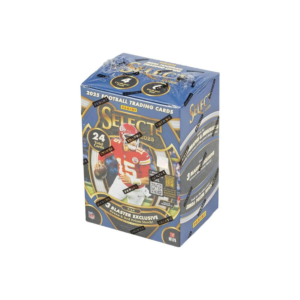 2025 Panini Select Football Blaster Hobby 20 Box Case Green Red Prizms (Ships Sealed Only)