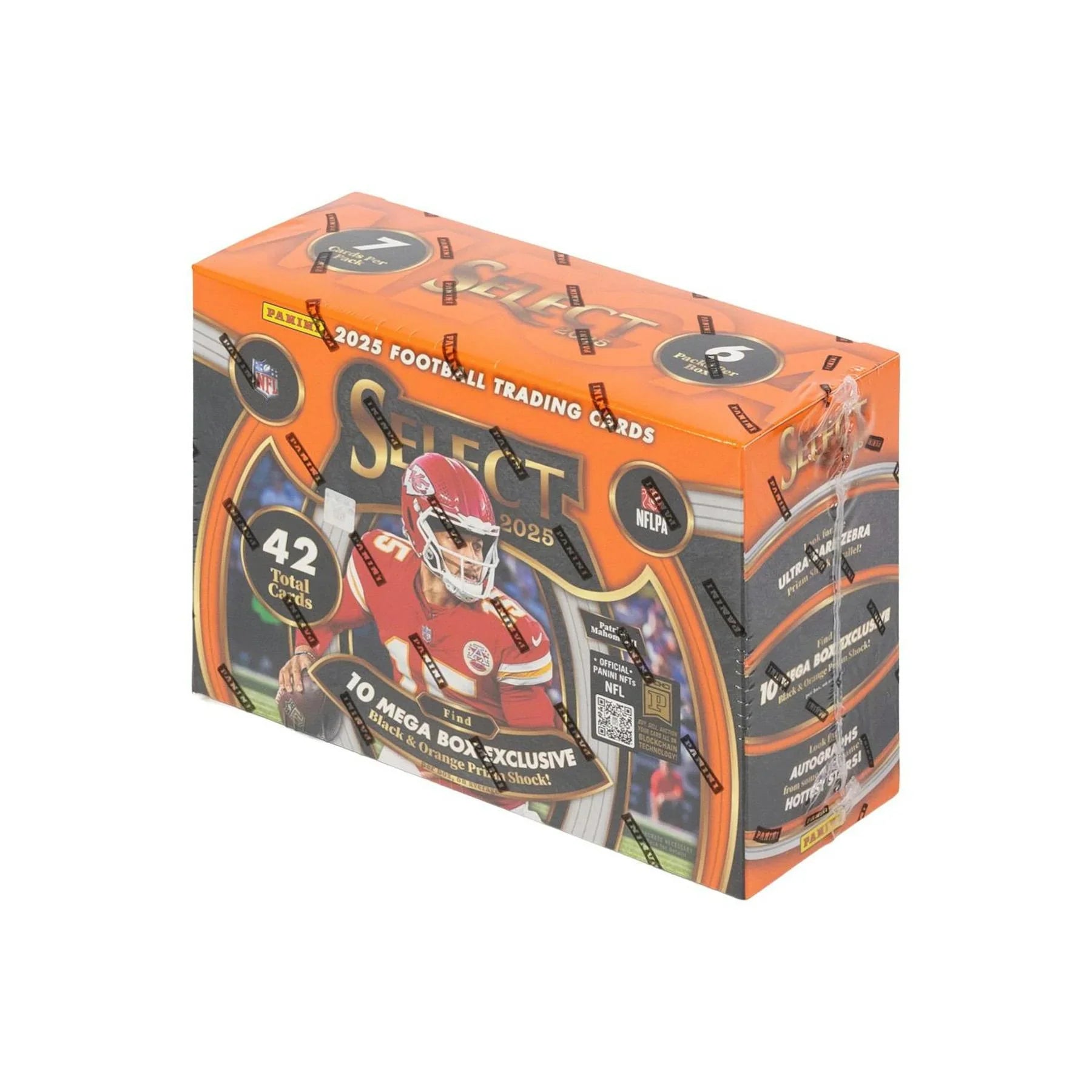 2025 Panini Select Football Mega Hobby 20 Box Case (Ships Sealed Only)
