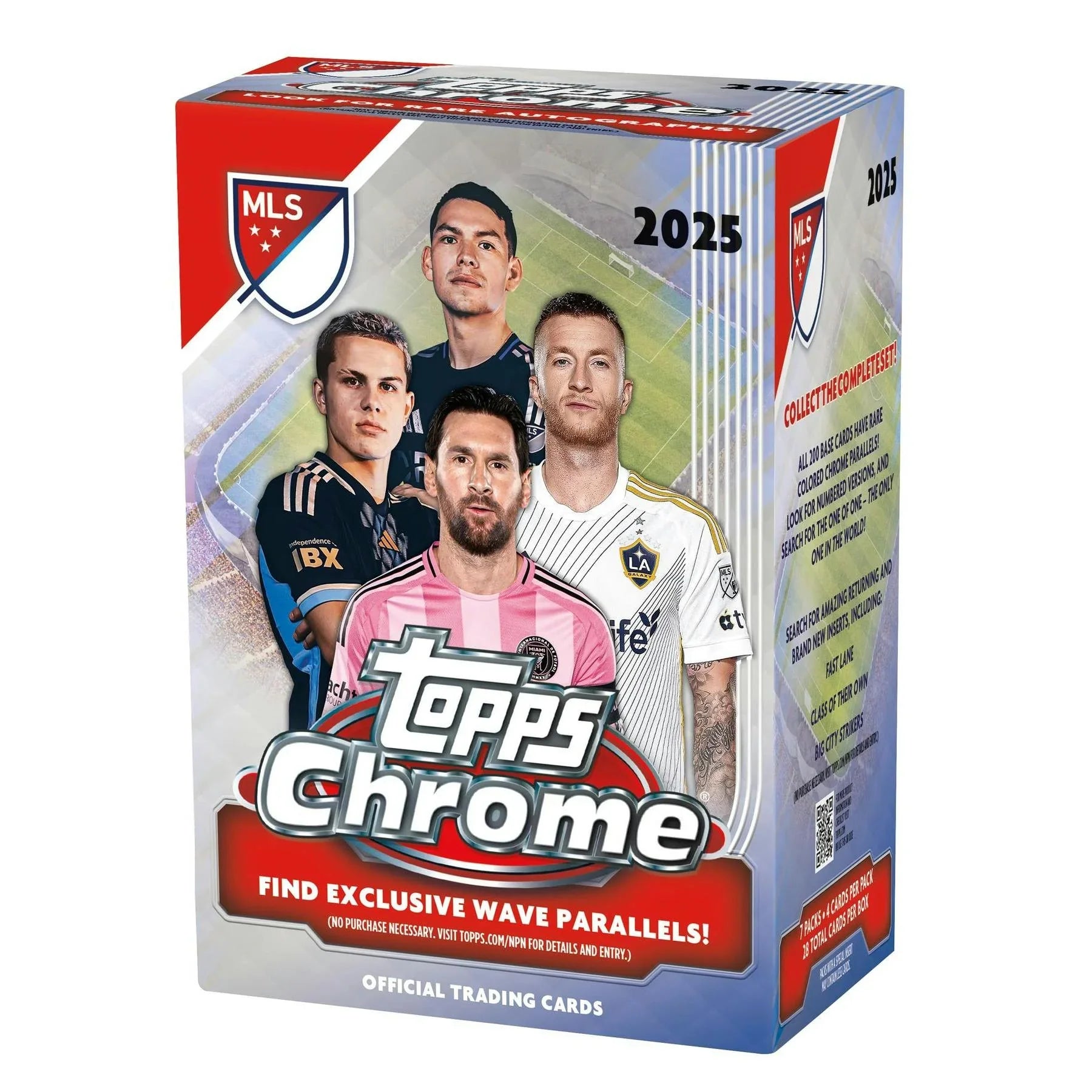 2025 Topps MLS Major League Soccer Chrome Blaster 40 Box Case (Ships Sealed Only) - D2