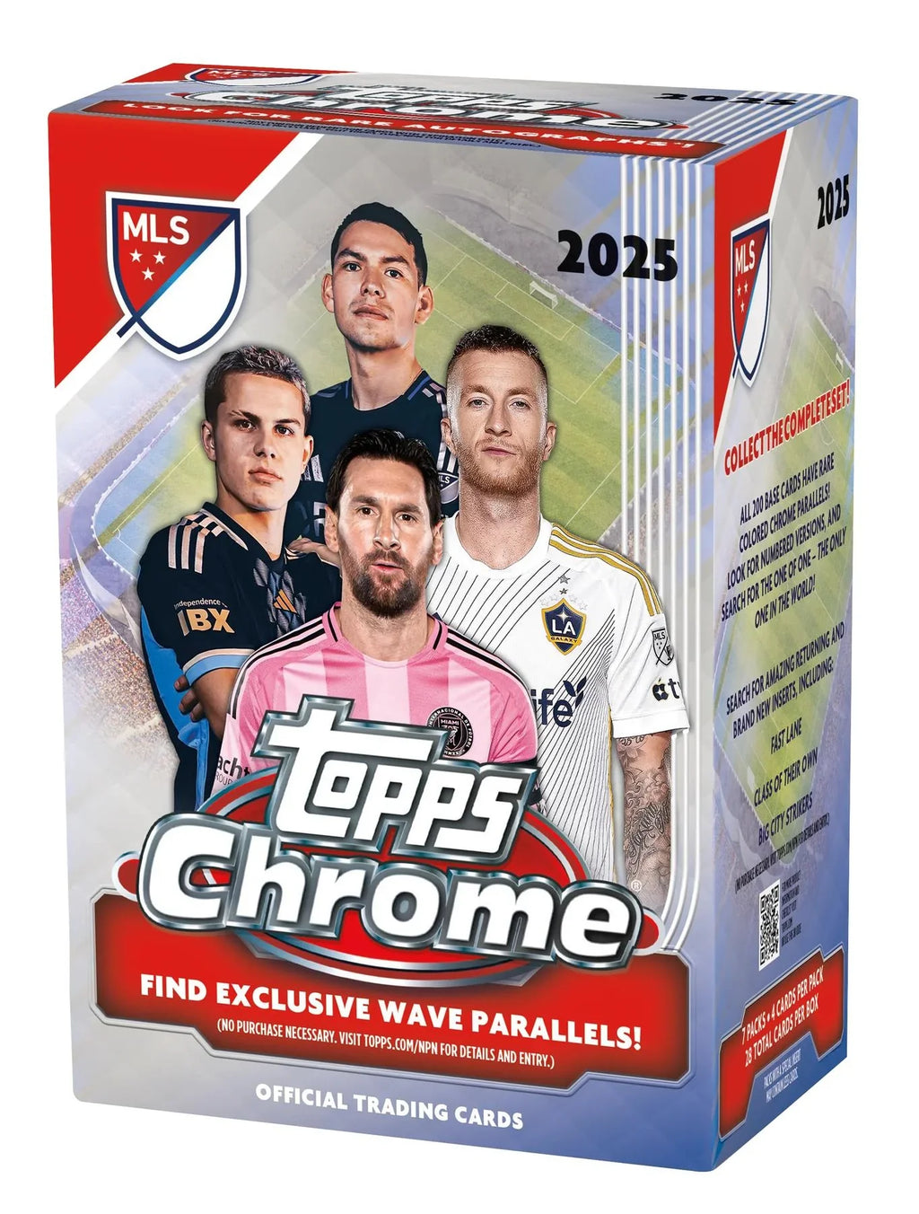 2025 Topps MLS Major League Soccer Chrome Blaster 40 Box Case (Ships Sealed Only) - D2