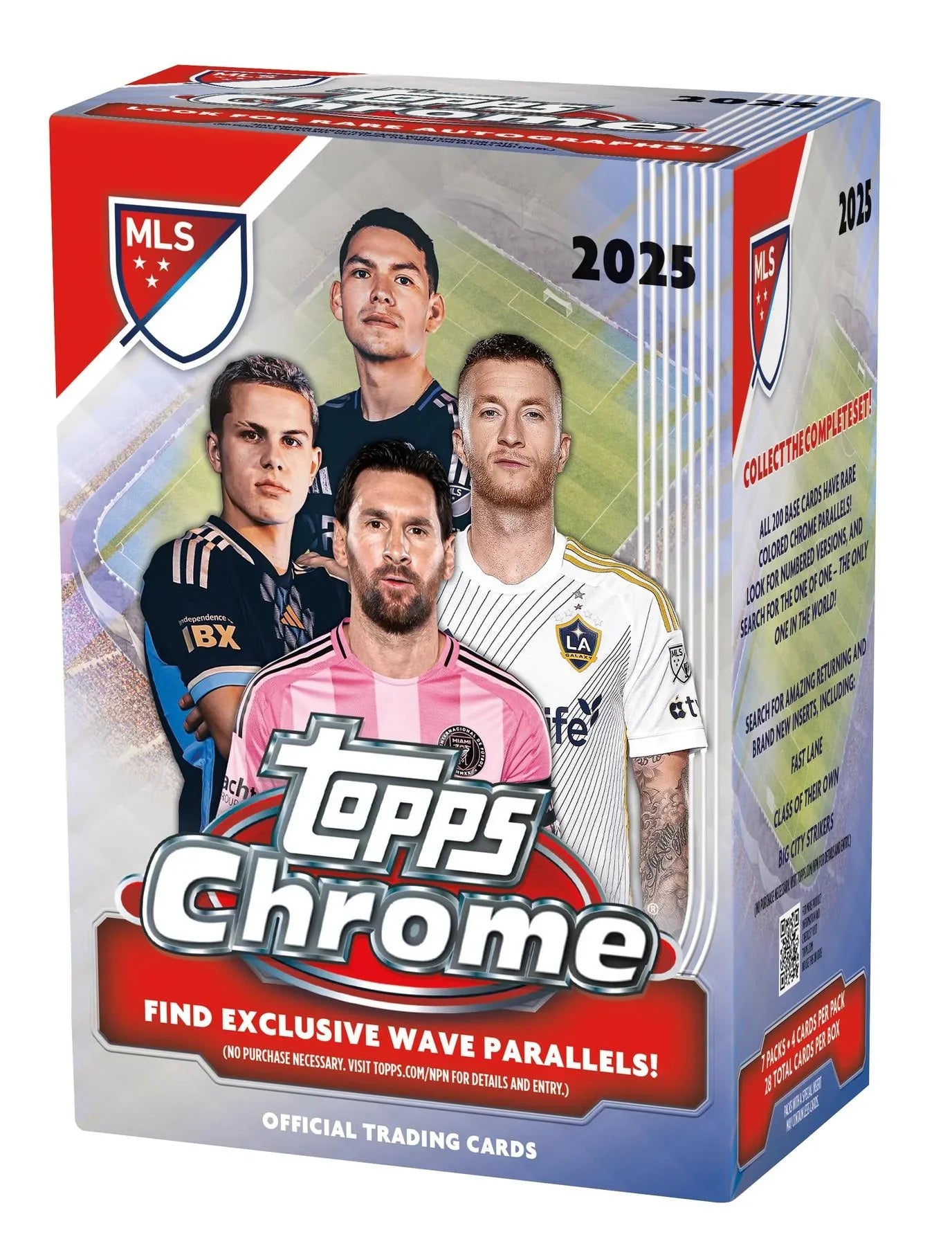 2025 Topps MLS Major League Soccer Chrome Blaster 40 Box Case (Ships Sealed Only) - D2
