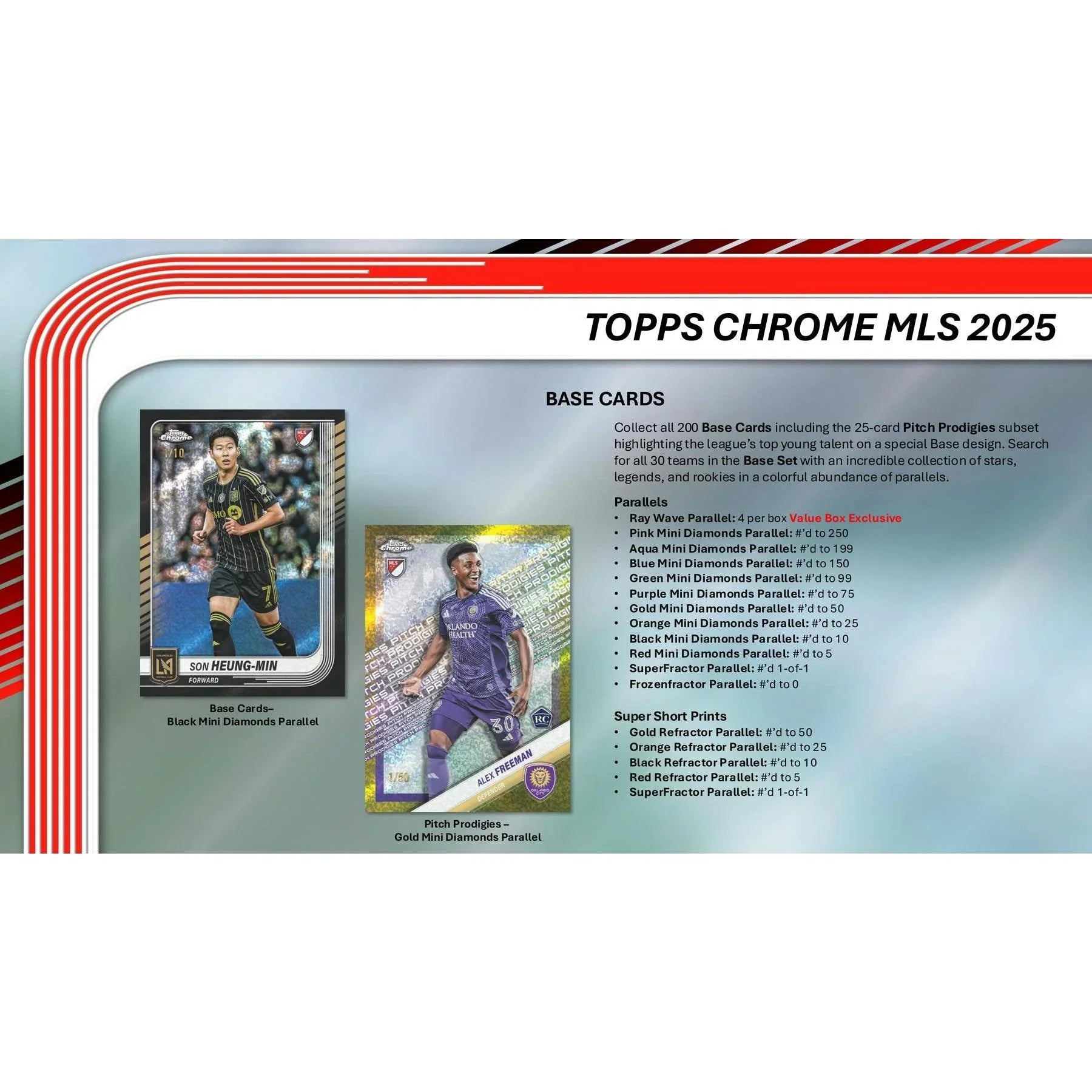 2025 Topps MLS Major League Soccer Chrome Blaster 40 Box Case (Ships Sealed Only) - D2