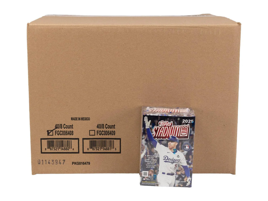 2025 Topps Stadium Club Baseball Blaster 40 Box Case (Ships Sealed Only) - D
