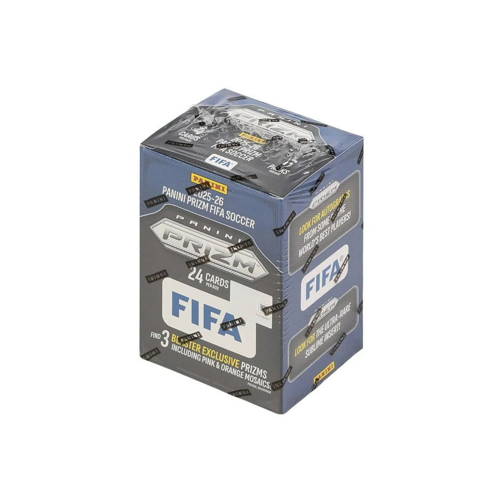 2025 26 Panini Prizm FIFA Soccer Blaster Box Presell Releases May 27th 2026 (Ships Sealed Only)