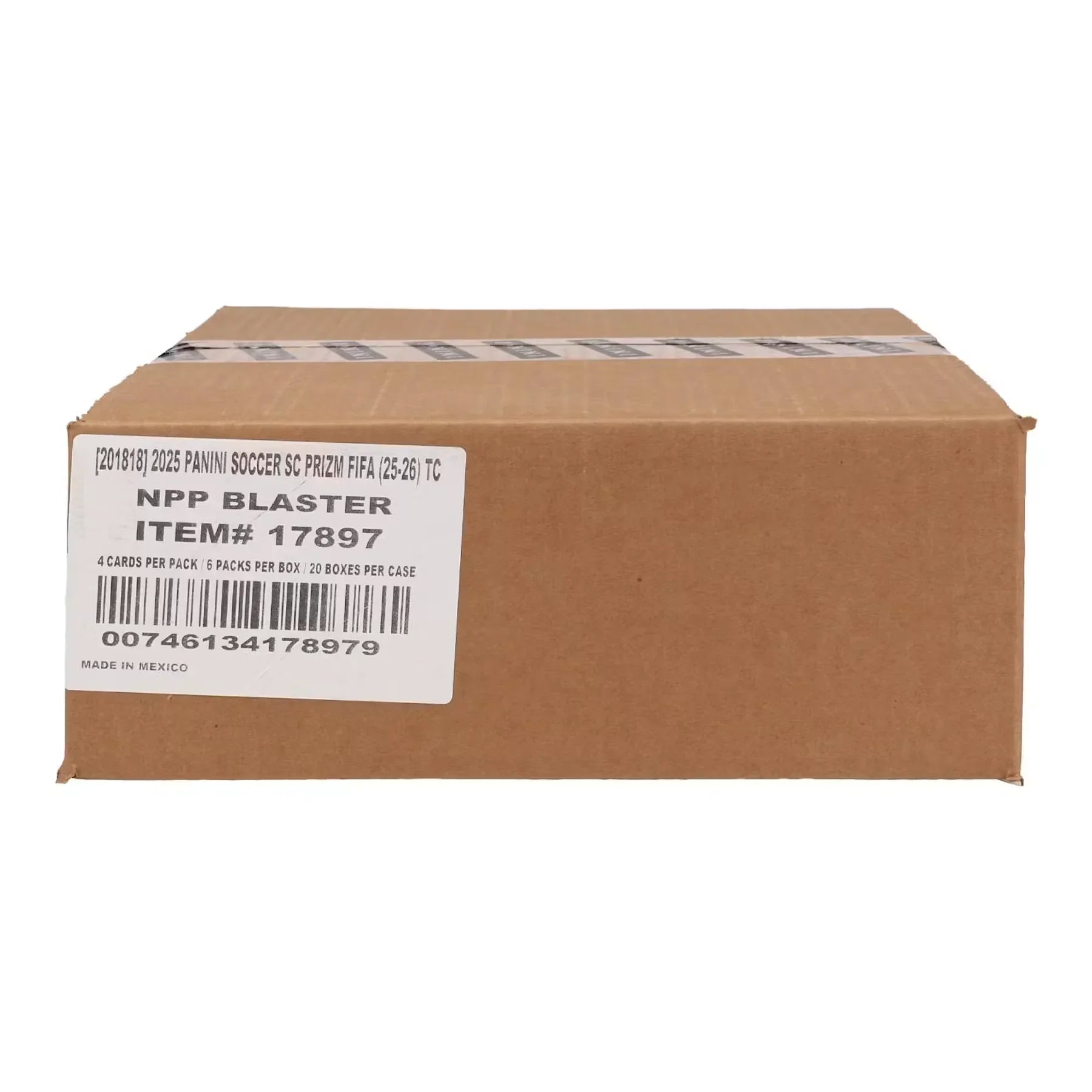 2025-26 Panini Prizm FIFA Soccer Blaster Case | 20 Boxes, Pink & Orange Mosaics (Ships Sealed Only) - D