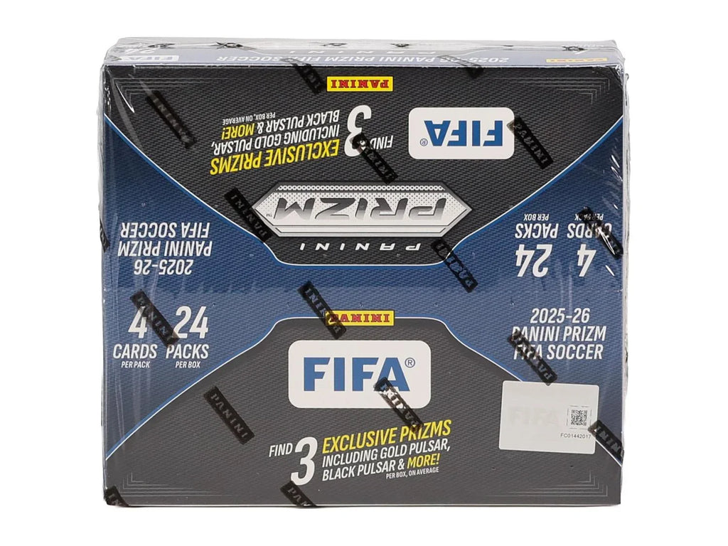 2025 26 Panini Prizm FIFA Soccer 24 Pack Retail Box (Ships Sealed Only)