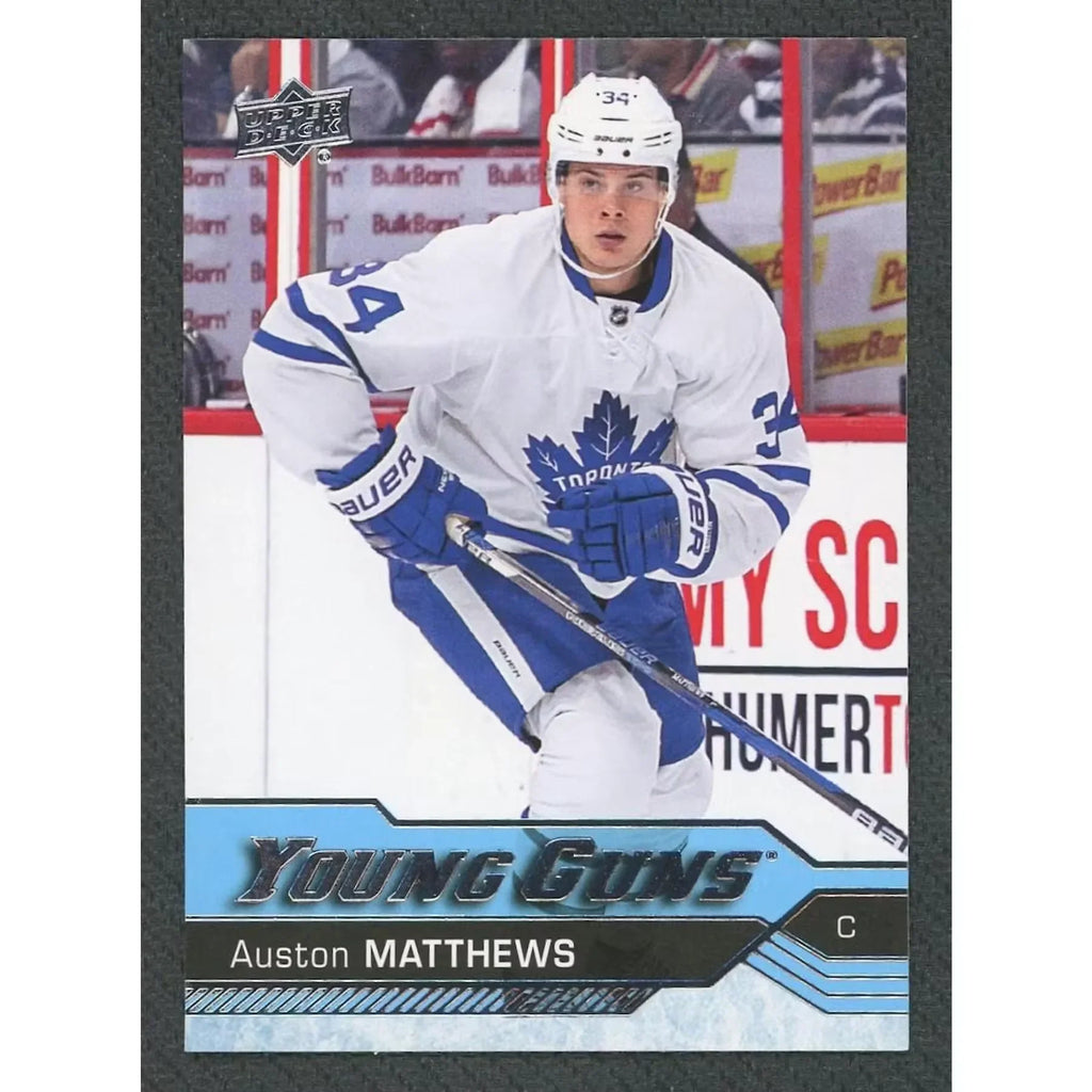 2016-17 Upper Deck Young Guns Auston Matthews Rookie #201 - D1