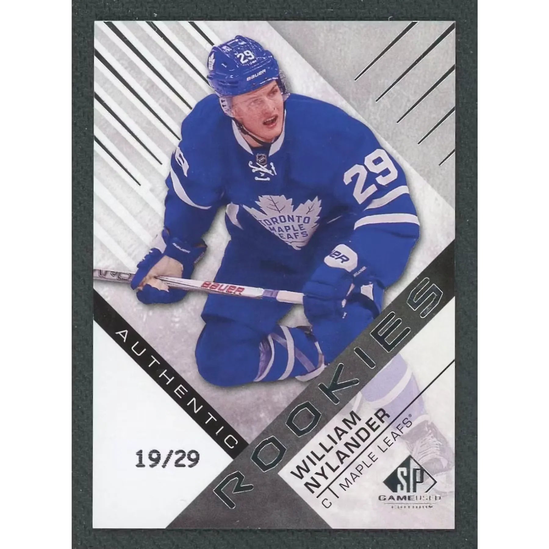 William Nylander 2016-17 SP Game Used Rookie Card |/29