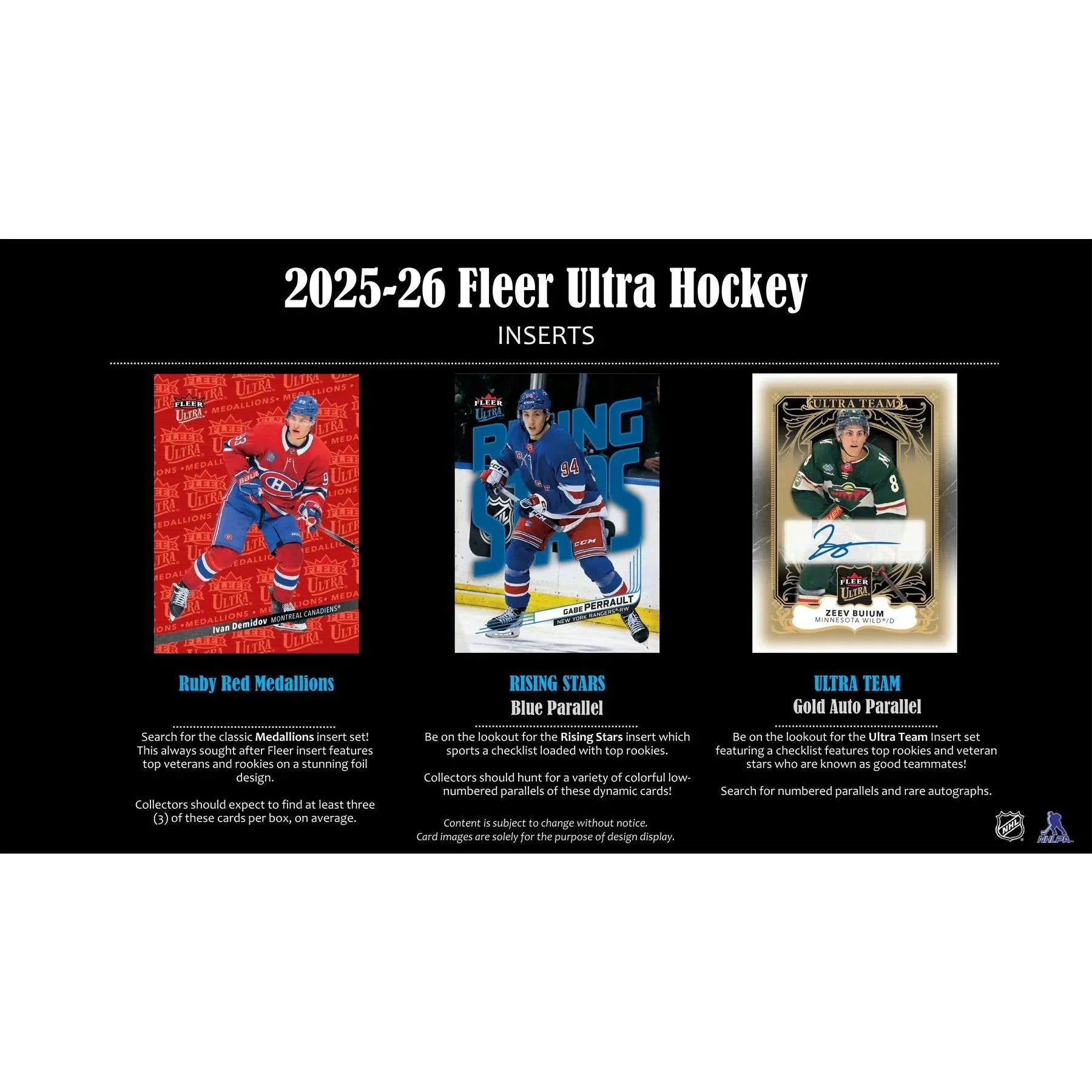 2025 26 Upper Deck Fleer Ultra Hockey Hobby Box (Ships Sealed Only)