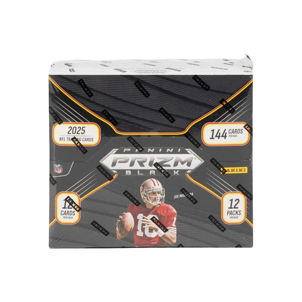 2025 Panini Prizm Black Football Hobby Box (Ships Sealed Only) - D