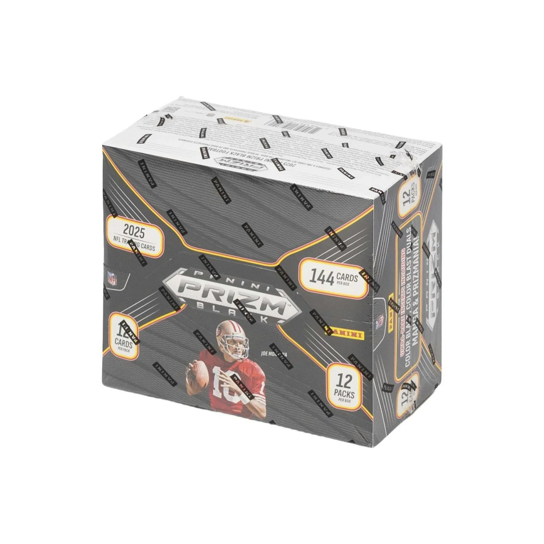 2025 Panini Prizm Black Football Hobby Box (Ships Sealed Only) - D
