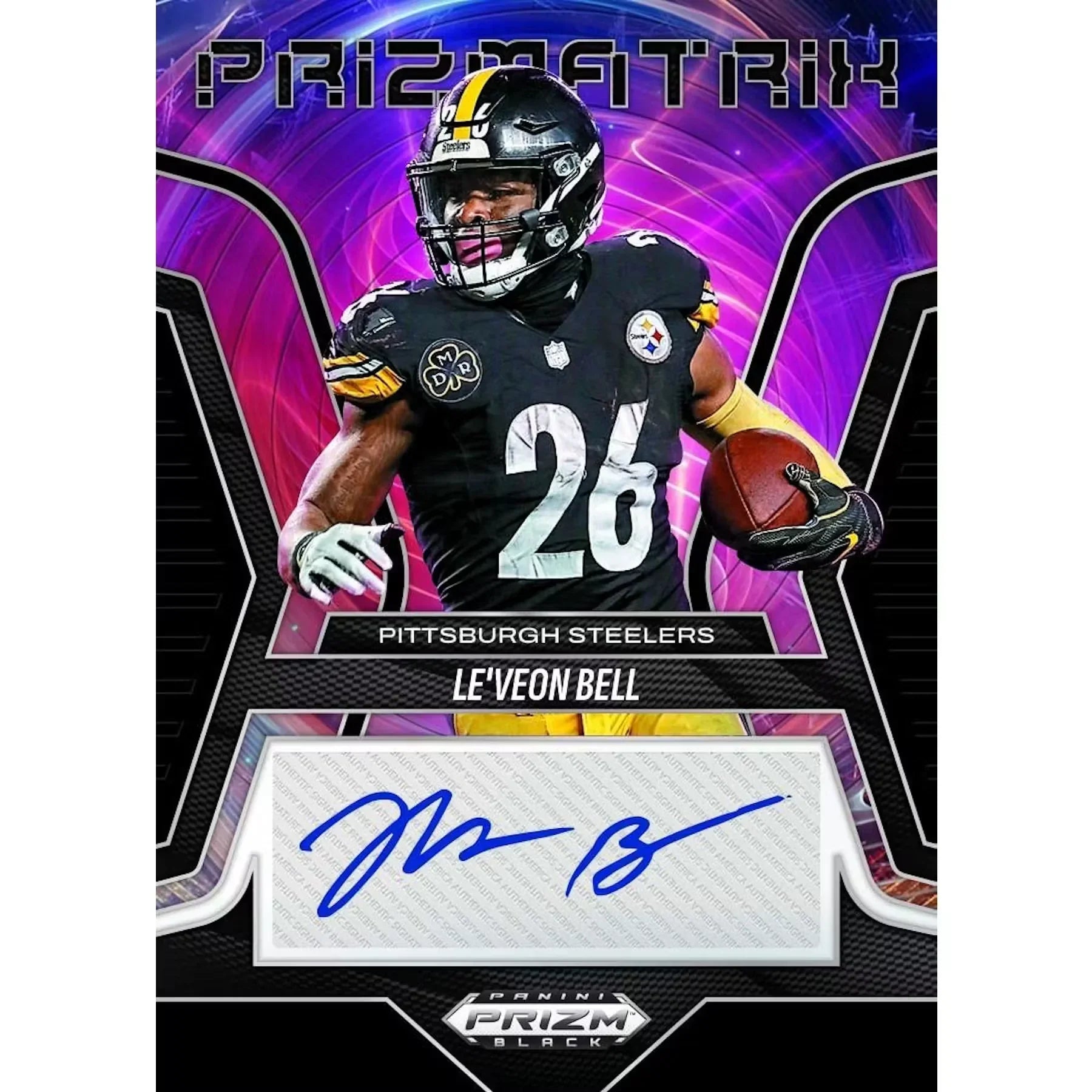2025 Panini Prizm Black Football Hobby 12-Box Case (Ships Sealed Only) - D